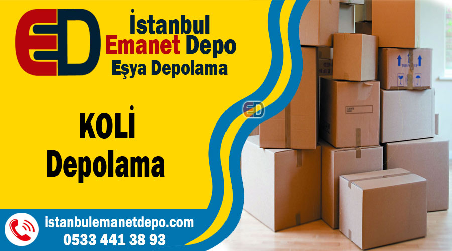 Koli depolama İstanbul koli deposu kiralama şirketi