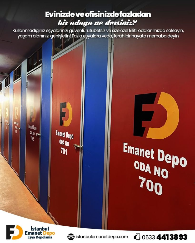 Anadolu Yakası Eşya Depolama 2 Anadolu yakası kiralık depo fiyatları oda depo kiralama şirketi