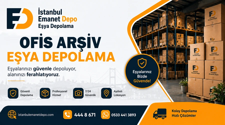Bostancı ofis depolama arşiv belge saklama alanı kirala Bostancı ofis depolama arşiv belge saklama alanı kirala